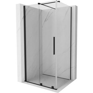 MEXEN/S - Velár sprchovací kút 100 x 70, transparent, čierna 871-100-070-01-70 vyobraziť