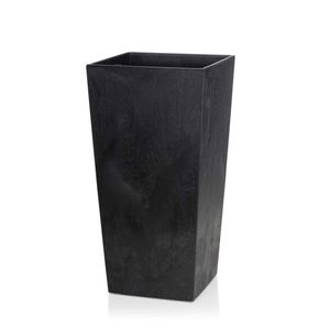 Květináč Porto 57x29 cm černý beton vyobraziť