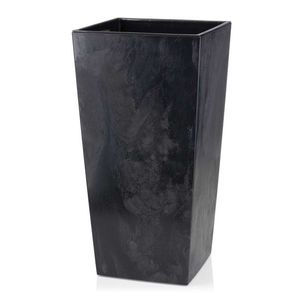 Květináč Porto 68x35 cm černý beton vyobraziť