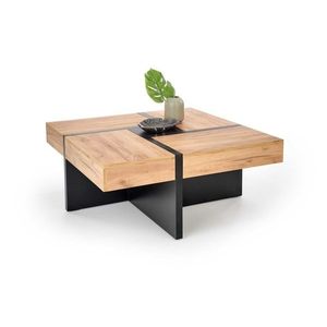 Odkládací stolek Sevilla 100 cm dub/černý vyobraziť