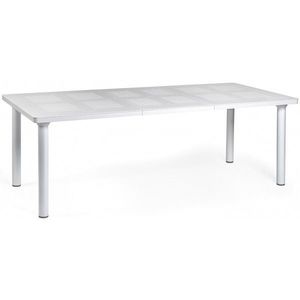 Rozkladací stôl Nardi Libeccio 160-220 cm biely vyobraziť