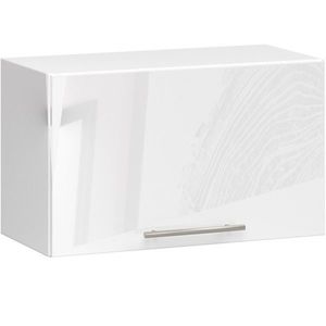 Závěsná kuchyňská skříňka Olivie W 60 cm bílá lesk vyobraziť