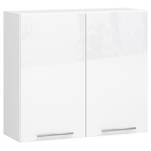 Závěsná kuchyňská skříňka Olivie W 80 cm bílá vyobraziť