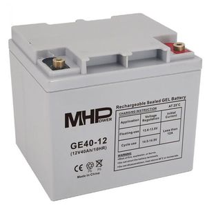 Batéria MHPower GE40-12 GEL, 12V/40Ah, T1-M6, Deep Cycle vyobraziť