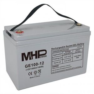 Batéria MHPower GE100-12 GEL, 12V/100Ah, T3-M8, Deep Cycle vyobraziť