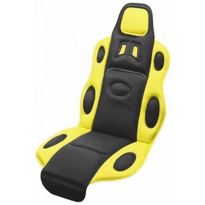 Poťah sedadla Race - univerzálny, čierno / žltý vyobraziť