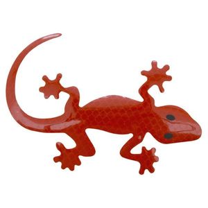 Samolepiaca dekorácia Gecko - červená vyobraziť