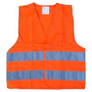 COMPASS výstražná detská vesta, oranžová, EN 1150 vyobraziť