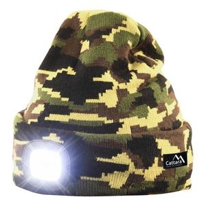Cattara čiapka ARMY s LED svietidlom, USB nabíjanie vyobraziť