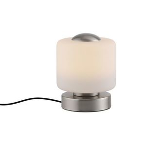 Stolná lampa oceľová vrátane LED 3-stupňová dotykovo stmievateľná - Mirko vyobraziť