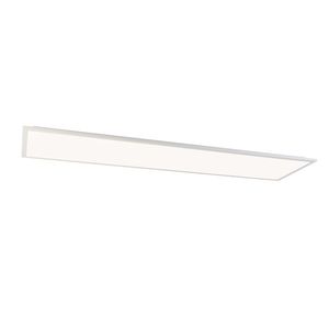 Moderný LED panel pre systémový strop biely obdĺžnikový - Pawel vyobraziť