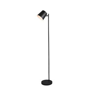 Stojacia lampa čierna nabíjateľná vrátane 4-stupňovej LED stmievateľnej - Mateo vyobraziť