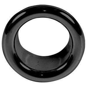 Rozeta umývadlová čierna 25 mm vyobraziť