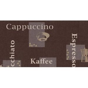 Gumený obrus Cappuccino schoko 385-9002 140 cm. Tovar na mieru. vyobraziť