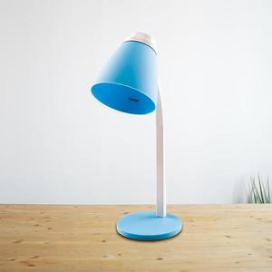 Stolová lampa Monic VO0787 modrá MAX 15W LB1 vyobraziť
