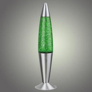 Lávová lampa Glitter Zelená vyobraziť
