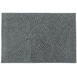 Rohožka textile 45x70 šedý list vyobraziť