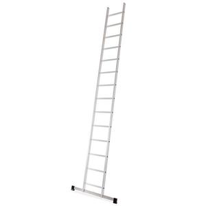 Hliníkový rebrík jednoelementový 14-stupňový 150kg vyobraziť