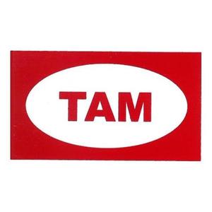 Znak "TAM" 80x40 mm samolepka vyobraziť