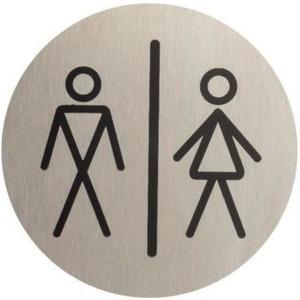 Označenie WC pánske/dámske inox vyobraziť