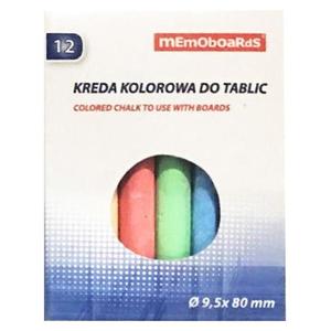 Farebná krieda na tabuľu Memoboards 12-farieb. v krabičke f 9, 5x80mm vyobraziť