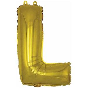 Fóliový balón písmeno L My Party 30cm vyobraziť