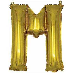 Fóliový balón písmeno M My Party 30cm vyobraziť