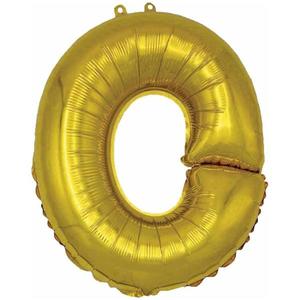 Fóliový balón písmeno O My Party 30cm vyobraziť
