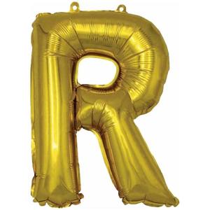 Fóliový balón písmeno R My Party 30cm vyobraziť