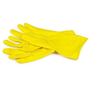 Latexové rukavice na čistenie L žltá vyobraziť