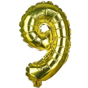 Party balón "9" vyobraziť