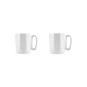 Biele hrnčeky na espresso z kameniny v súprave 2 ks 80 ml Fuori – Vialli Design vyobraziť