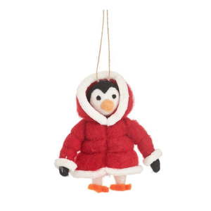 Vlnená vianočná ozdoba Penguin – Sass & Belle vyobraziť