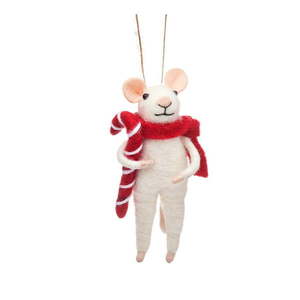 Textilná vianočná ozdoba Mouse – Sass & Belle vyobraziť