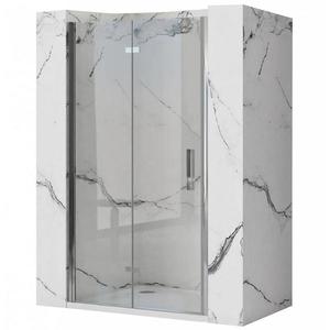 Sprchové dvere Molier 80x190 chróm Rea K6367 vyobraziť