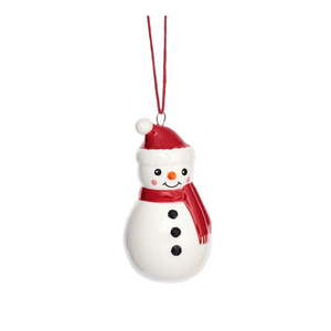 Kamenná vianočná ozdoba Snowman – Sass & Belle vyobraziť