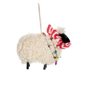 Textilná vianočná ozdoba Sheep – Sass & Belle vyobraziť