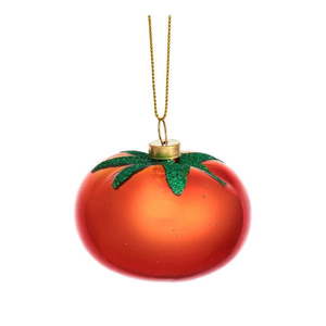 Sklenená vianočná ozdoba Tomato – Sass & Belle vyobraziť