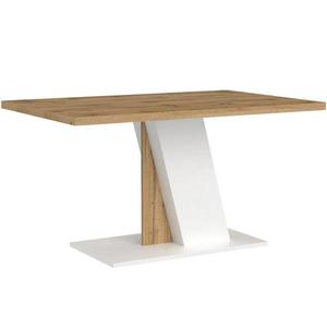 Stôl Bristol Wotan/Biela vyobraziť