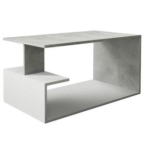 Konferenčný stolík Dante beton/biely vyobraziť