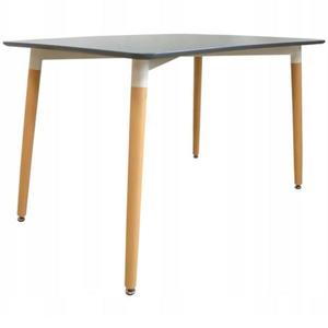 Stôl Bergen šedy 140cm vyobraziť