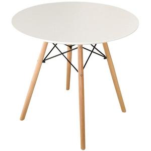 Stôl Oslo biely 70cm vyobraziť