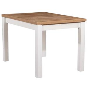 Stôl ST30 120X80 dub wotan/biely vyobraziť