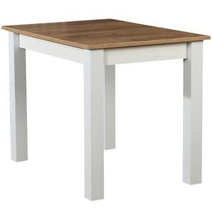 Stôl ST29 100X70 dub wotan/biely vyobraziť