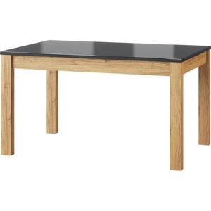 Rozkladací stôl Kama 136/210x90cm dub camargue/čierna mat vyobraziť