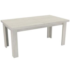 Rozkladací stôl veľký Kora 160/200x90cm kraft biely vyobraziť