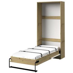 Sklápacia posteľ vertikálne Nero 15 – Šedá Lesk vyobraziť