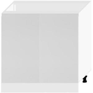Kuchynská skrinka Livia D80 svetlošedá mat/biela vyobraziť