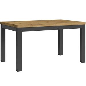 Rozkladací stôl Mini 135/175x80cm artisan/čierna vyobraziť