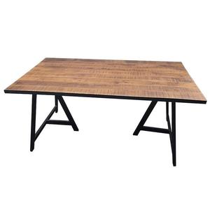 Stôl Leo SC-116 mango/čierna vyobraziť